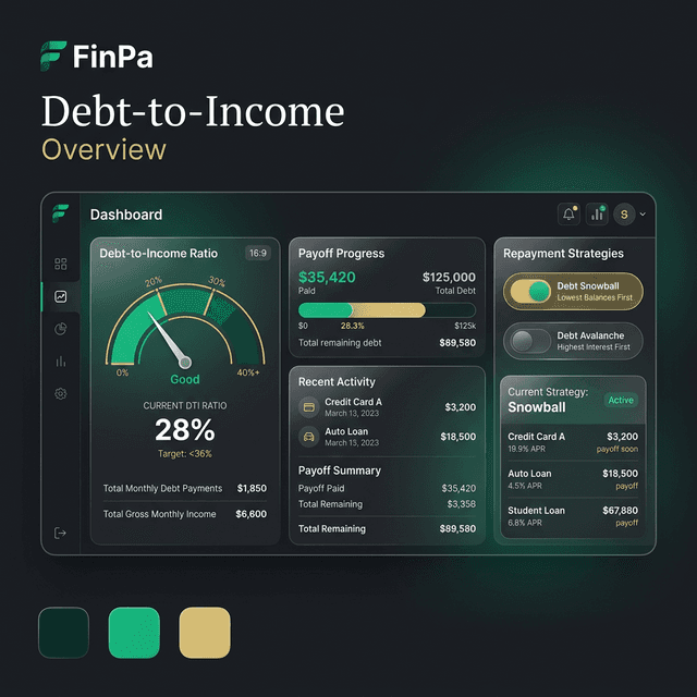 Debt Management Dashboard